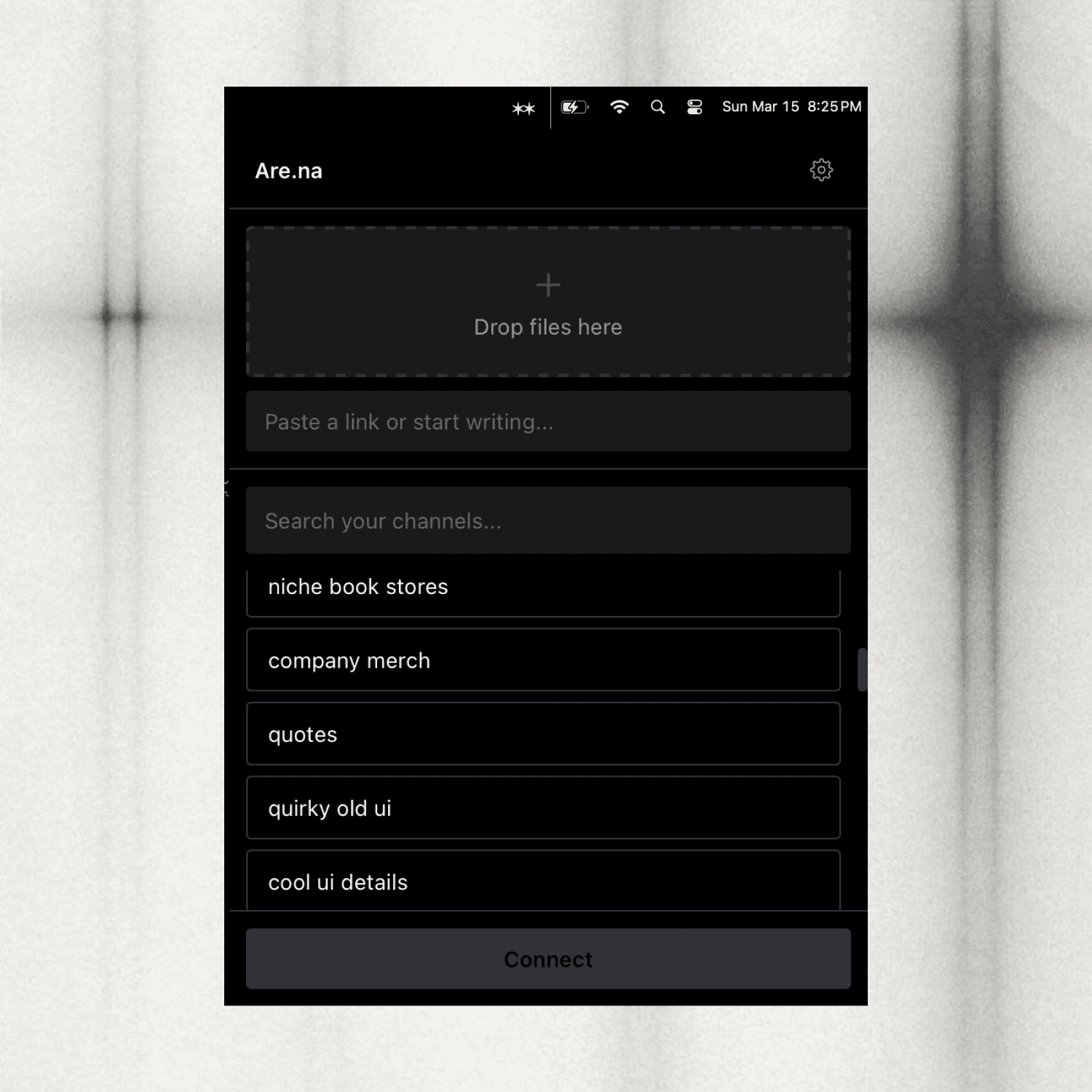 ArenaDock app interface